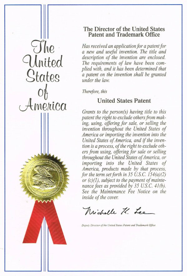 Patent SAF USA